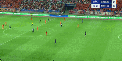 mk体育官方-中超战报：罗竞世界波，李松益自摆乌龙，云南玉昆2-1武汉三镇