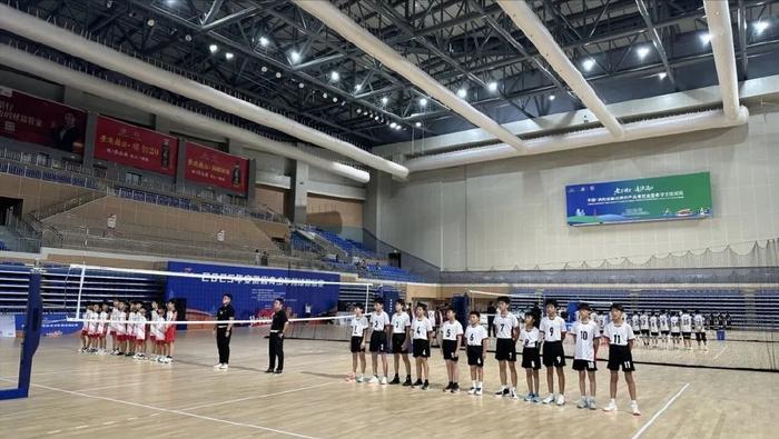 2025年安徽省青少年排球锦标赛，阜阳阜南经开区中心学校载誉归来