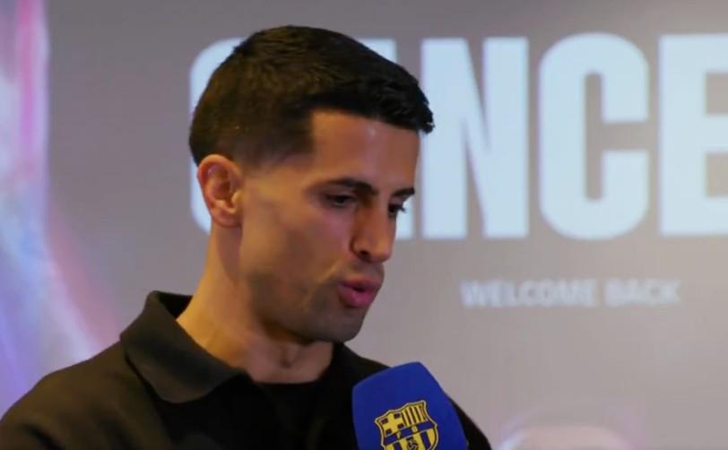 mk体育-坎塞洛：上一次在巴萨效力时没能赢得冠军，这一次我希望能赢