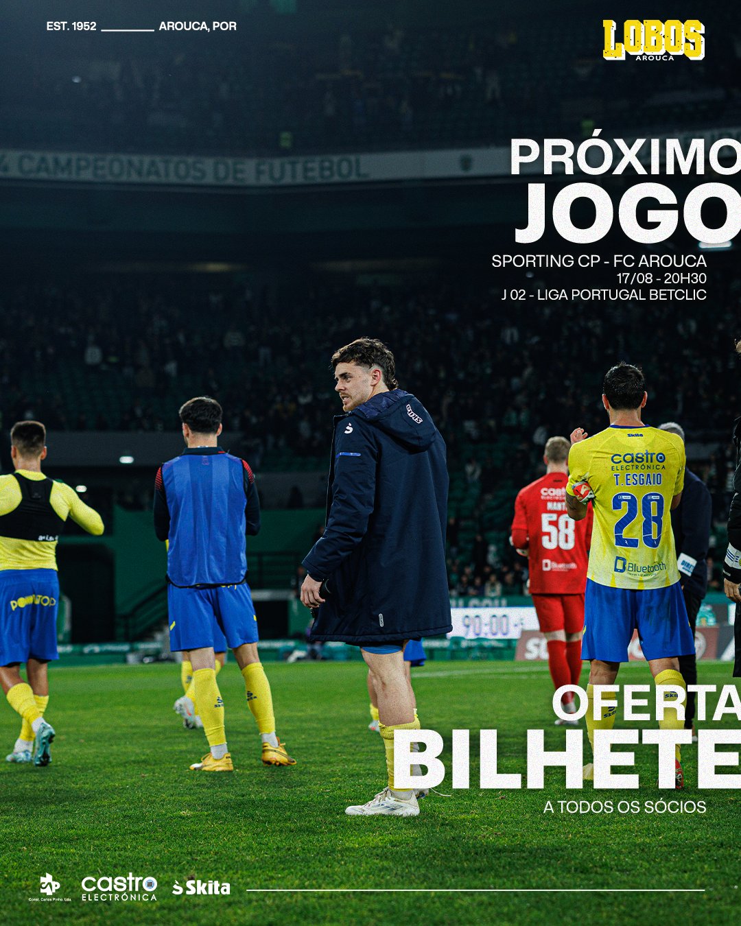 葡超前瞻:葡体新援开季发挥不佳,阿罗卡首轮收获开门红